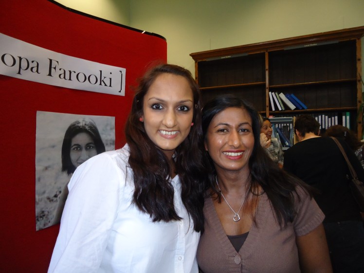 Priya Mulji with Roopa Farooki