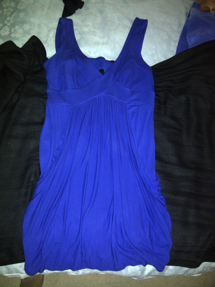 Blue Dress Front item 5