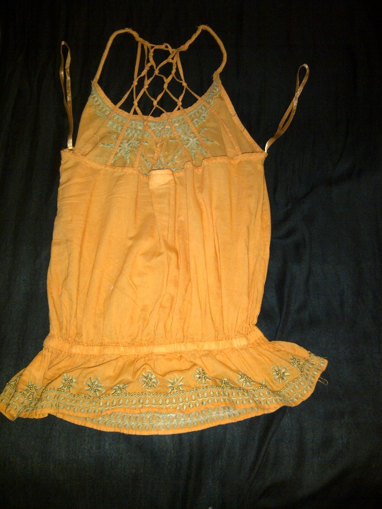 Orange Top Back Item 6