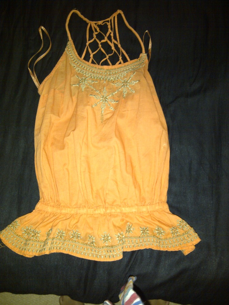 Orange Top Front item 6