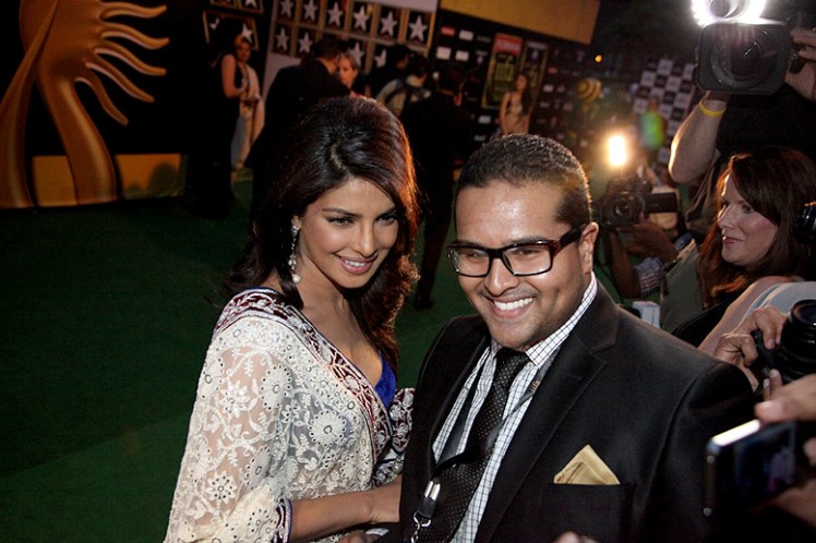 Daniel with Priyanka Chopra
