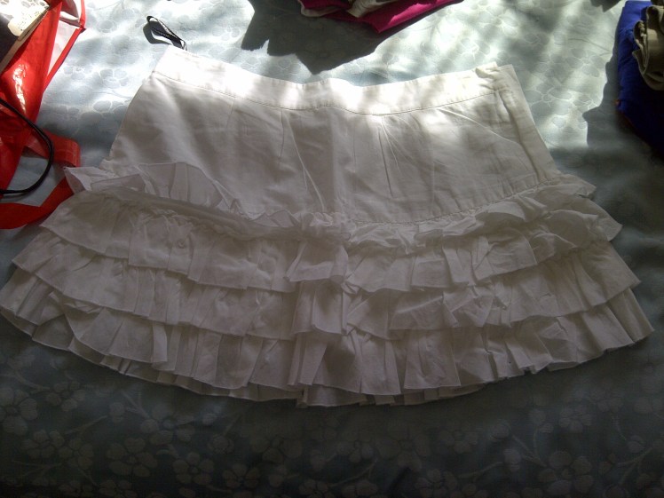 White Skirt item 2