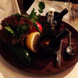 Whole Salad at Moti Mahal