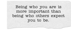 Being-who-you-are