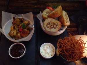 Apres - Hot wings, Arancini, Sweet Potato