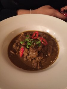 Curried mutton