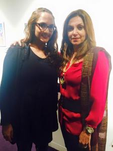Priya Mulji with Lilette Dubey