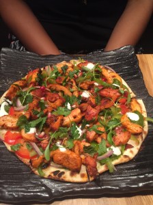 Chicken tikka naan