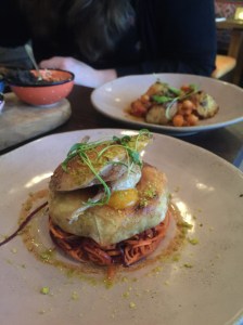 Quail pastila - Zayane Restaurant London